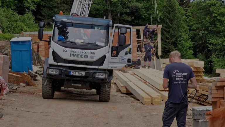 iveco | zemní práce | práce Krkonoše | stoje Jizerské hory